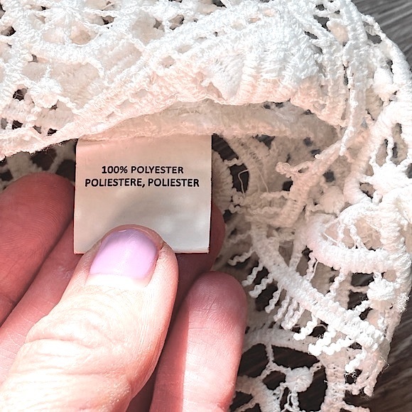 ANTHROPOLOGIE • DELETTA • White Embroidered Lace Cutout Tank Top • Size XS/S - Picture 9 of 15